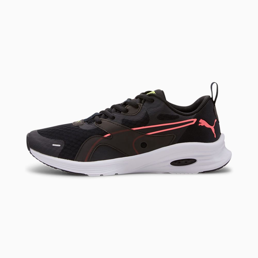 Puma HYBRID Fuego Női Futócipő - Fekete/Sárga ( Hungary - LFVJW3958 )